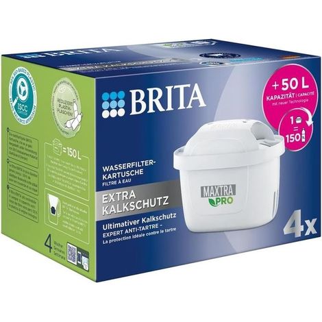 Brita MAXTRA PRO filtri acqua bianchi, confezione da 4 (1/2)