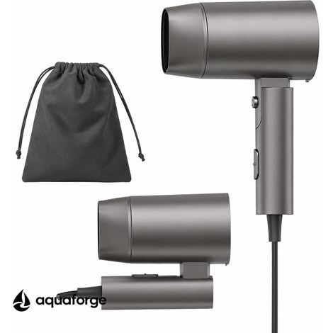 Sèche cheveux pliable compact 1600 W séchage rapide (1/5)