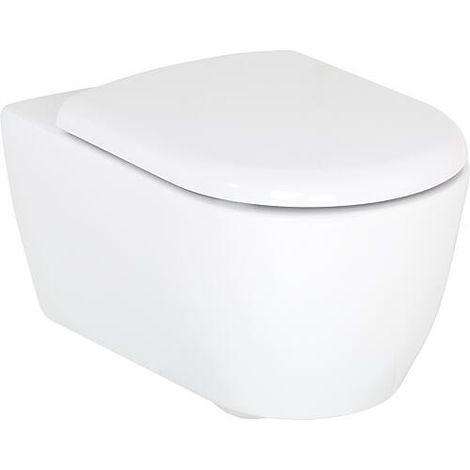 Combi-Pack Evenes Aimera WC mural Aimera sans bord de rinçage avec abattant Turvo softclose (1/2)