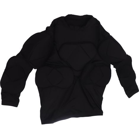 Maillot de foot manches longues protection coudes et poitrine, respirant taille L (1/5)