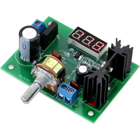 LM317 Einstellbares AC/DC-Abwärtsnetzteilmodul mit LED-Anzeige (1/5)