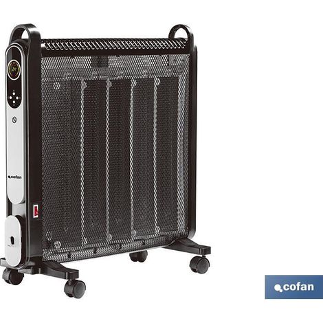 RADIATEUR MICA BLANC MODÈLE ASTANA 2000W MINUTERIE (1/5)