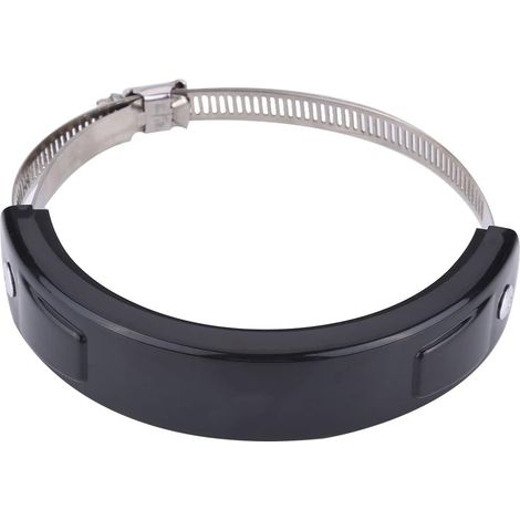 BEBUSINGOTO Protector de tubo de escape universal para motocicleta, 100 mm-160 mm (1/4)