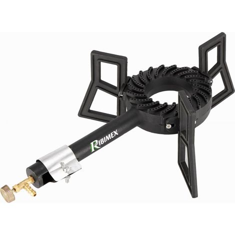 Estufa de gas de tres patas de hierro fundido de 8kw - prf308 - ribiland -