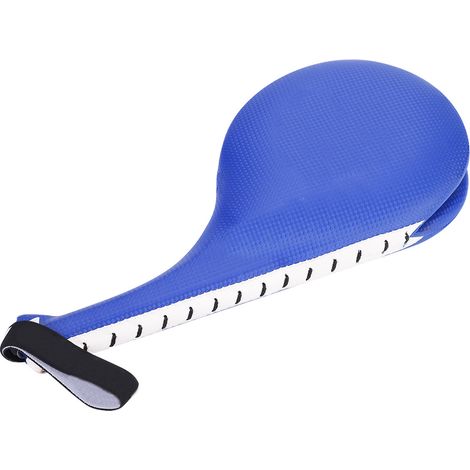 Cible d'entraînement de boxe, taekwondo, karaté, coups de pied et de poing, coussinet en mousse PU souple pour enfants (bleu) (1/5)