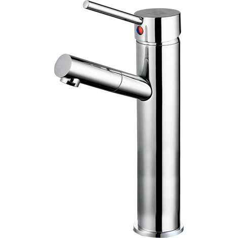 Rubinetto monocomando per lavabo serie High Loira