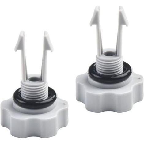 Pièces de Rechange de Pompe de Filtre de Piscine 10460 Vannes de libération d'air avec Joints toriques pour Pompe de Filtre pour Intex (2PCS)