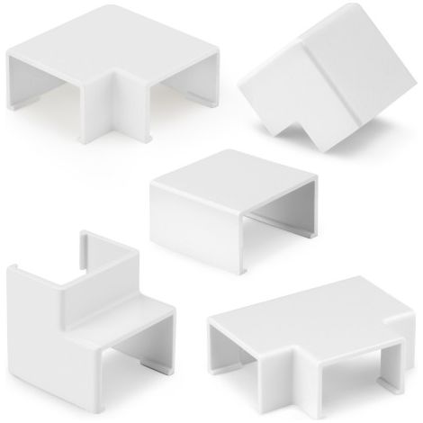 ACCESORIOS SURTIDOS CANALETA 16 X 10 MM NEGRO 3420-8- - INOFIX