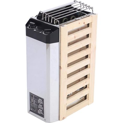 Poêle de Sauna, 3KW Type de contrôle Interne Outil de Chauffage en Acier Inoxydable pour Sauna 220V (1/5)