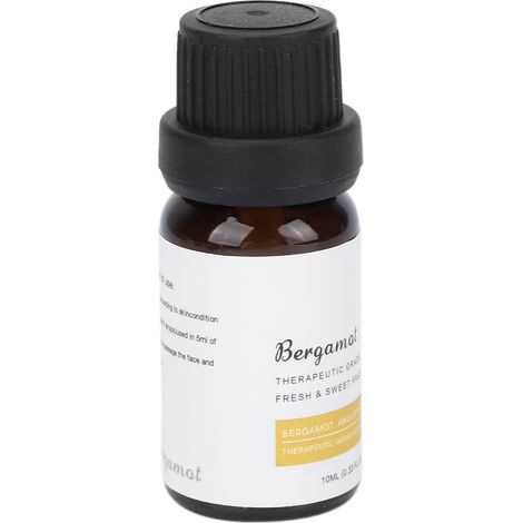Huile essentielle de bergamote 10 ml pour le soin du corps, l'aromathérapie et un parfum relaxant. (1/5)