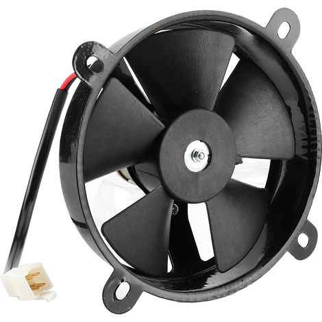 Ventilateur de radiateur électrique 6 pouces pour moto cross 150cc 200cc, accessoire de refroidissement ATV, thermo-ventilateur haute performance (1/5)