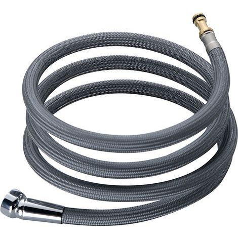 Wasserhahnschlauch-Ersatzteil für Moen-Küchenarmaturen 159560, Wasserhahn-Sprühkopf-Ersatzadapter für Moen A112.18.1M, Schlauch für Spültischarmatur, Messinganschluss, 59 Zoll (1/5)