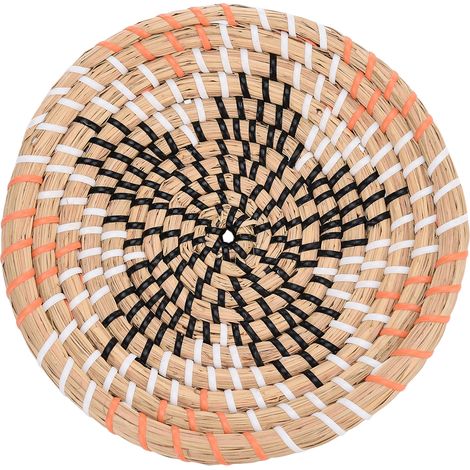 Gewebter Wandkorb aus Meeresfasern – 3er-Set – Durchmesser 20,5/25,5/30,5 cm – Boho-Dekor & natürliche Aufbewahrung