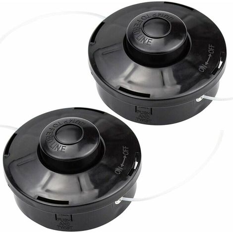 VURAHOME - pièces tête de coupe universelle A6481 M10 X 1.25 Nylon débroussailleuse bobine de remplacement tête de coupe pour débroussailleuse à essence (1/5)