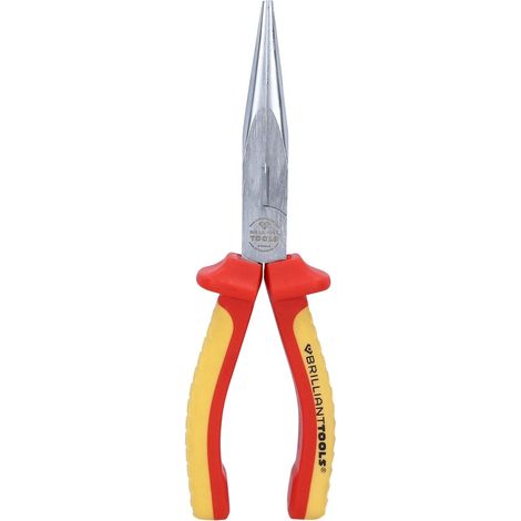 BRILLIANT TOOLS VDE Flachrundzange 208 mm - BT068012 (1/5)