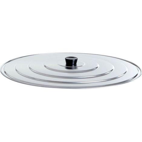 Paella World Universal-Deckel aus Aluminium Ø 28 cm für Paella-Pfanne Gusseisenpfanne