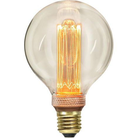Ampoule décorative LED Star Trading, New Generation Classic, G95, E27, 90 lm, 2,5 W, blanc chaud, H 14,5 cm
