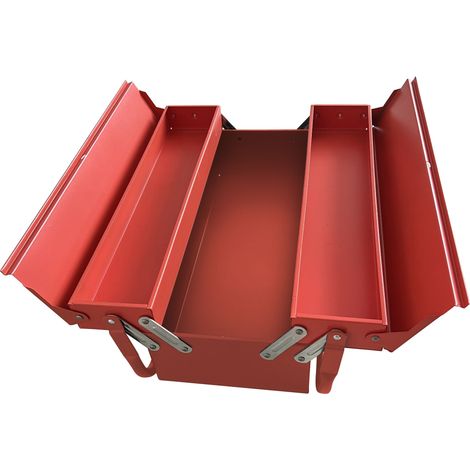 Boite à outils cantilever vide RS PRO en Acier, Dimensions 435 x 200 x 160mm ( Prix pour 1 )