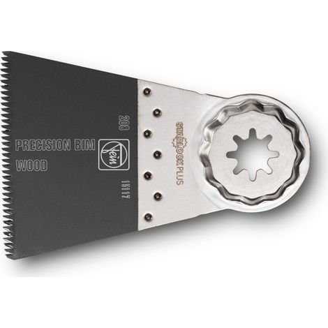 FEIN E-Cut Precision BIM-Sägeblatt, Länge 50 mm, Breite 65 mm, VE 10 St, Aufnahme SLP (1/2)