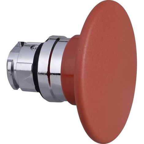 [NEUWERTIG] B-Ware Schneider Electric Frontelement Drucktaster Pilzdrucktaster Rot Chrom 22 mm (1/2)