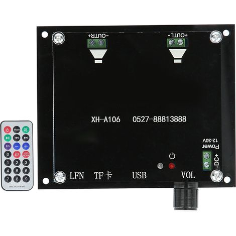 Amplificateur Audio Numérique - TDA7498 - 30 W - Alimentation DC 12 V à 30 V - Pour Systèmes Audio TV Vidéo - Module (1/5)