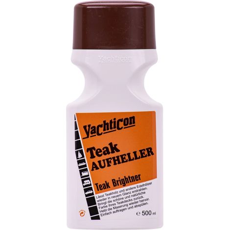 Ravvivante teak, Pulizia teak, Sbiancante teak, Detergente teak, 500ml (1/4)