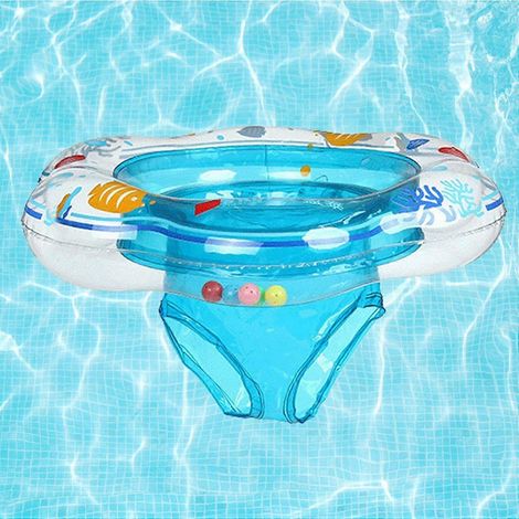Bouée gonflable pour bébés de 6 à 36 mois, bassine de cou, idéale pour les tout-petits, super amusante pour nager. (1/5)