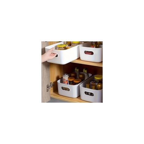 Paniers de rangement pour organisation, panier de rangement, bac pour étagères, cubes, organisateur de placard pour la maison, la chambre d'enfant, cadeau décoratif (1/5)