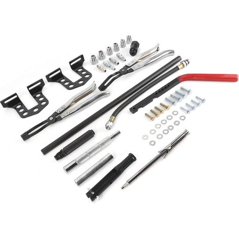 Kit d'outils pour l'entretien des culasses, comprenant un compresseur de ressorts de soupapes et un ensemble de démontage, compatible avec les moteurs à 8/16/24 soupapes. (1/5)