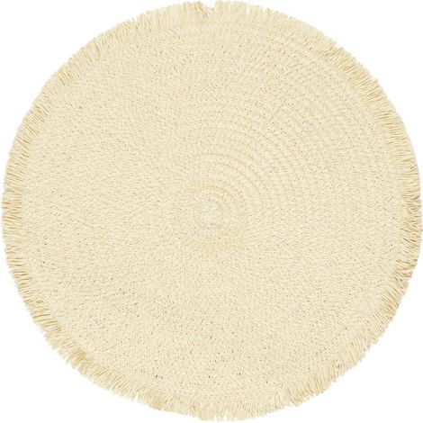 Set de Table Déco "Mirage" 38cm Beige (1/2)