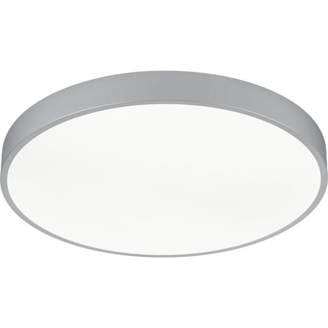 Plafonnier moderne LED WACO Trio 52W 49,5cm argent (1/5)
