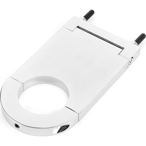 Lenksäulenabsenkung aus verchromtem Aluminium, 4 1/2 Zoll, RSRS725C, passend für 2-Zoll-Lenksäulen für SBC BBC 350 (1/5)