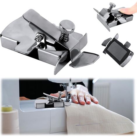 Guía de costura magnética, máquina de coser Accesorios de costura Herramienta de calibre de fijación multifuncional Guías de acero inoxidable Pies de prensa Máquinas herramientas (1/5)