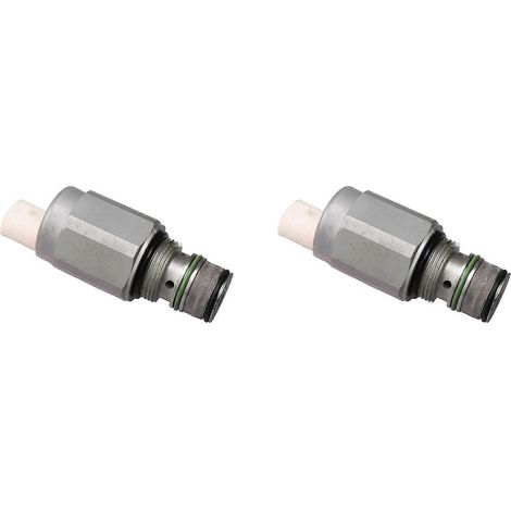 2 électrovannes hydrauliques RE183407, compatibles avec les tracteurs John Deere 7130, 7185J, 7195J, 7200R, 7205J, 7210J et 7210R.