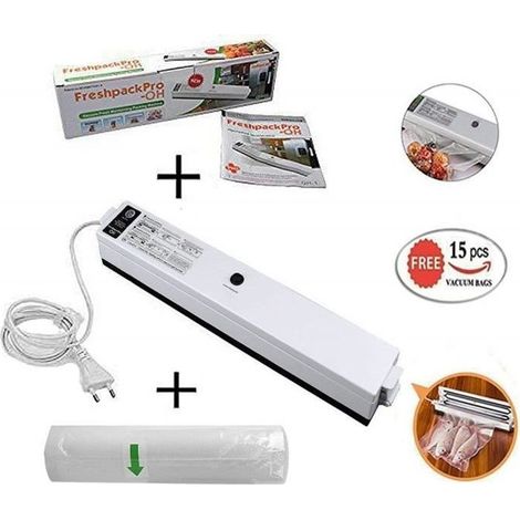 Appareil de Mise Sous Vide automatique Conservation des aliments acuum Sealer machine à emballer Emballeuse de l\'emballage Aliments (1/4)