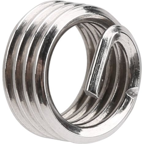 Insert Fileté M5x0.8x1D - Kit Réparation 100 Pièces - Acier Inoxydable - Pour Aluminium Et Plastique (1/5)