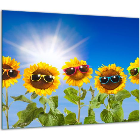 PIASTRA DI PROTEZIONE IN VETRO PER FORNELLO 60x52 FIORI (1/5)
