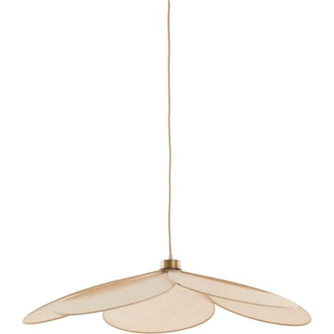 Light & Living - lampada a sospensione - Fyano - beige - tessile (1/3)