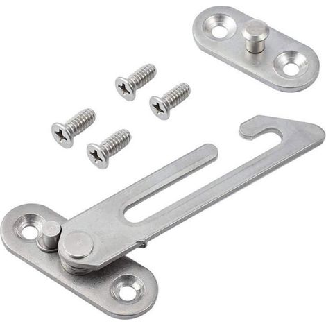 Entrebâilleur De Fenêtre - Acier Inoxydable 304 - Pour Fenêtres UPVC Gauche Et Droite - Lot De 2 (1/5)