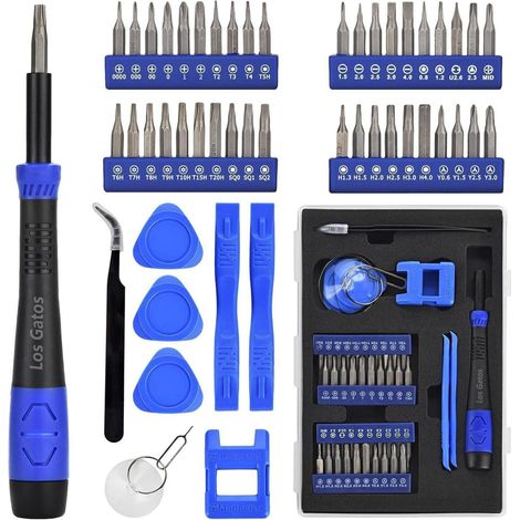 Feinmechaniker Werkzeug Set Schraubenzieher Mini Handy 50 In1 Blau (1/5)