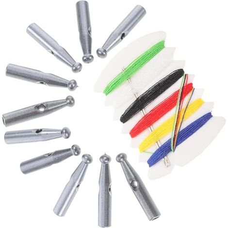 Perles de Queue de Parapluie en Plastique 3mm, Lot de 10 (1/5)