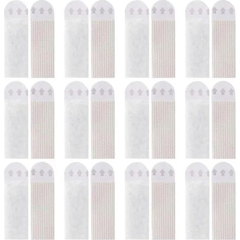 40 paires (80 pièces) de bandes adhésives double face pour la (1/5)