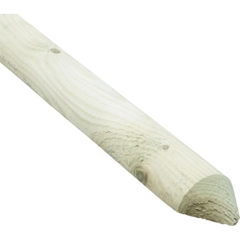Zaunlatte 5,5 x 80cm Holzlatten Holzzaun Zaun Holz Kesseldruckimprägniert (1/2)