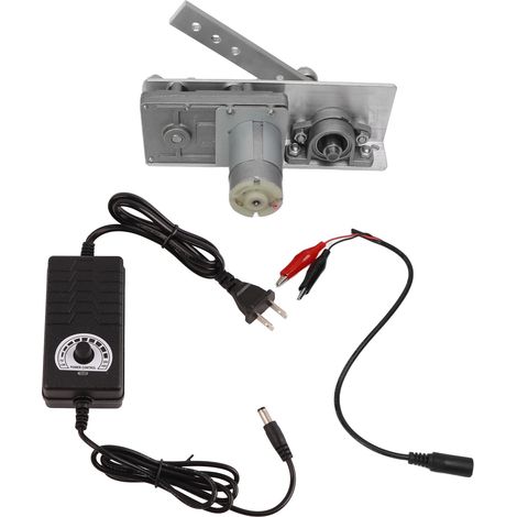 Moteur linéaire réciproque DC 24V, vitesse réglable, mouvement alternatif 10‑130°, prise US 100‑240V, 275 coups/min, actionneur pour cyclisme (1/5)