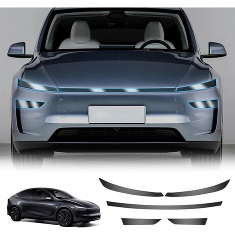 TPU PPF Headlight/Daytime Running Light for Model Y Juniper 2025 Clear Paint Protection Film 8.5mm Accessory (1/5)