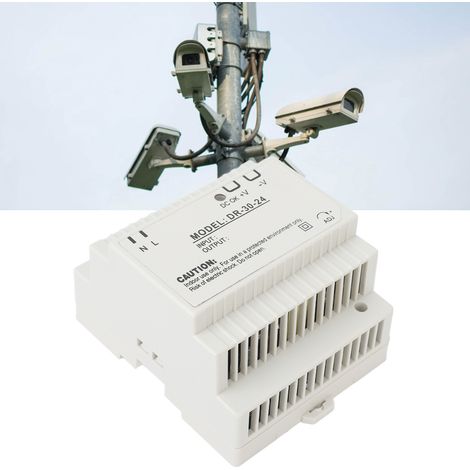 Transformateur industriel de 30 W adapté aux équipements d'éclairage, au contrôle industriel, à la surveillance de sécurité et à d'autres domaines, convertissant 100-240 V en 24 V. (1/5)
