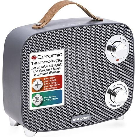 Macom 942 Minimax Termoventilatore Ceramico (1/2)