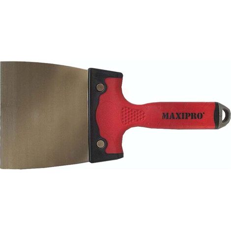 Nespoli Spatola Rasatura Inox Manico Gomma 120mm