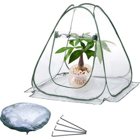 Mini bâche imperméable pour serre, housse isolante portable pour pots de fleurs (1/5)