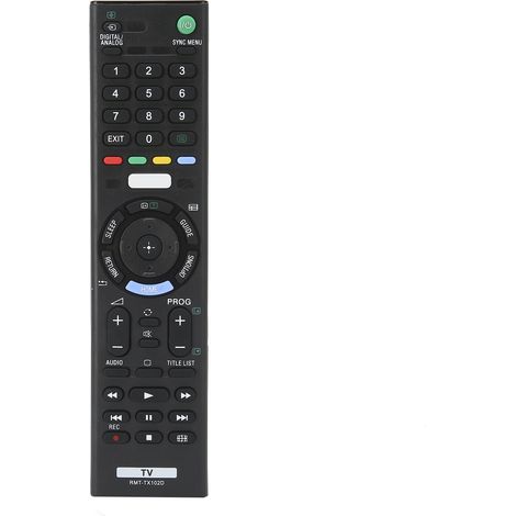 Telecomando di ricambio per TV Sony Smart RMT-TX100D, RMT-TX101J, TX102U e TX102D (1/5)